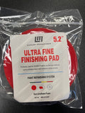 5.2" Ultra Fine Foam Finishing Pad - Red
