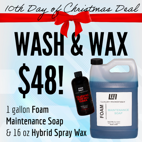 Wash & Wax Bundle - SALE!