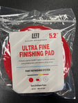 5.2" Ultra Fine Foam Finishing Pad - Red